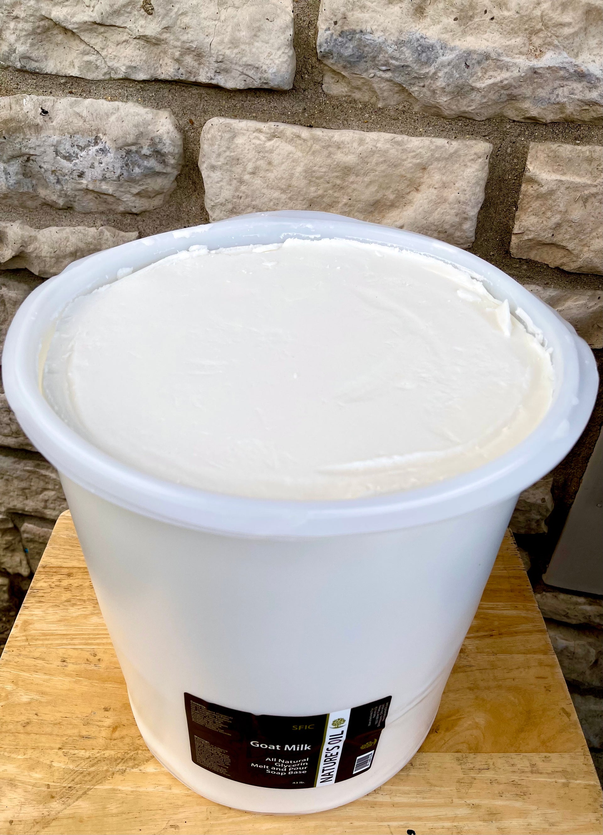 SFIC Goat's Milk Melt and Pour Soap Base